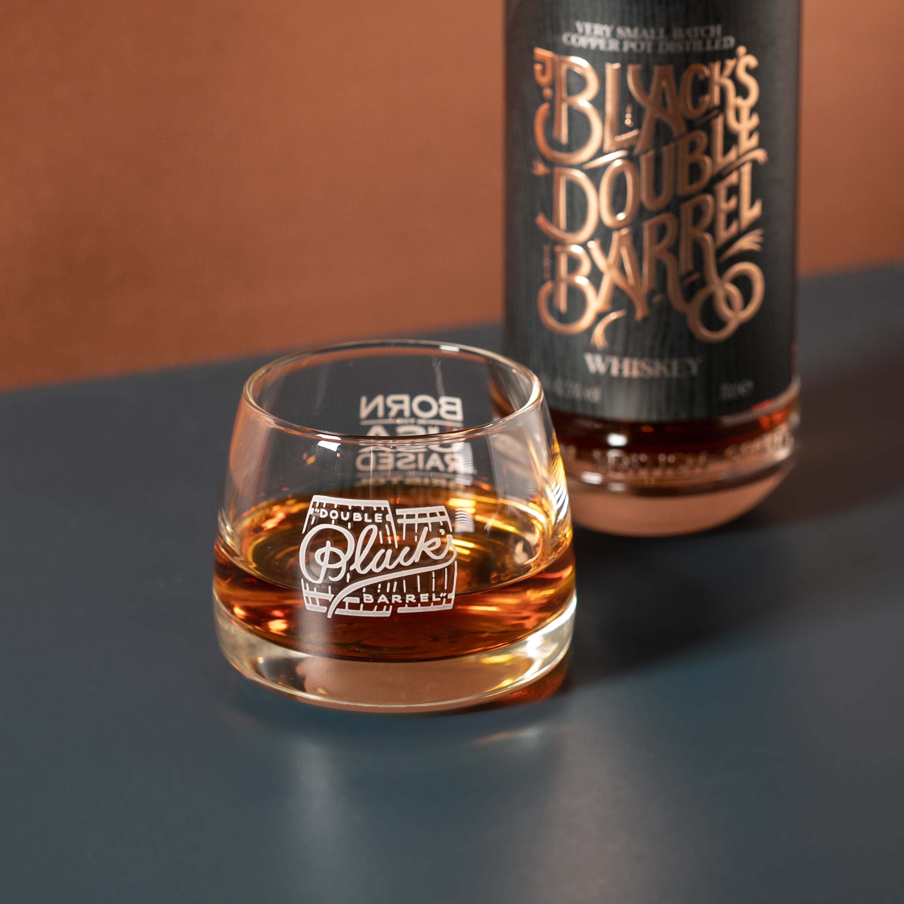 J. Black' Double Barrel Whiskey # Batch 1 Limited Release 70cl Bottle
